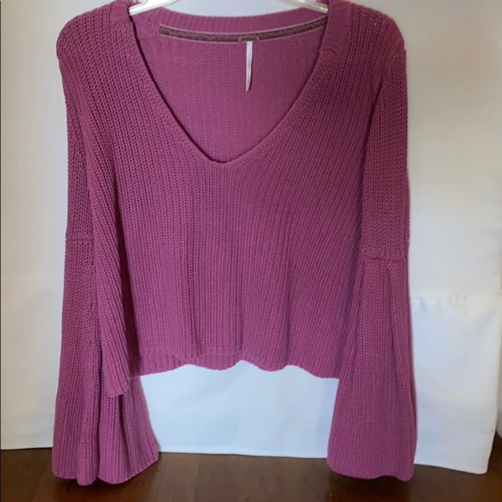 Free People cropped sweater